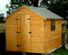 Apex roof shed 7 x 10 single door