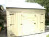 8 x 10 workshop with internal partioion giving 2 sheds in 1