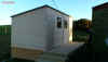 Pent Shed And Store on Custom Plinth