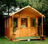 9 ft wide Sun Chalet with Verandah