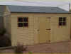 Workshop with Traditional cottage style windows