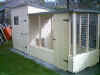 4 x 6 Kemnay kennel with 4 x 8 covered run